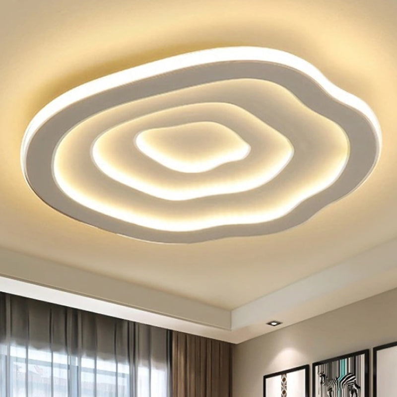 WaveGlow Modern LED Ceiling Light with Wave Design