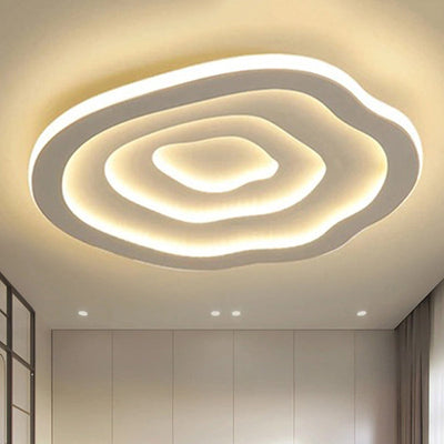 WaveGlow Modern LED Ceiling Light with Wave Design