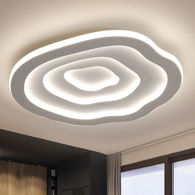WaveGlow Modern LED Ceiling Light with Wave Design