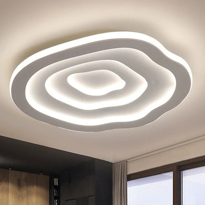 WaveGlow Modern LED Ceiling Light with Wave Design