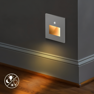 White LED Motion Sensor Stair Light – 3000K Warm Glow