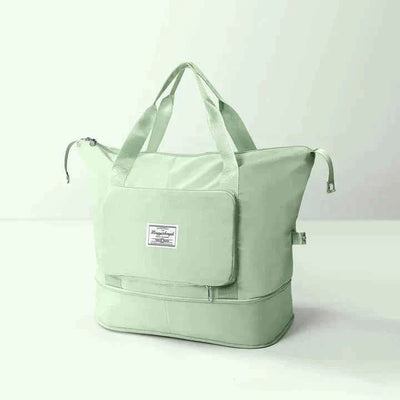 Foldable Travel Duffel Bag with Trolley Sleeve