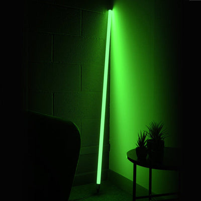 Color-Changing LED Neon Tube Floor Lamp