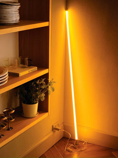 Color-Changing LED Neon Tube Floor Lamp