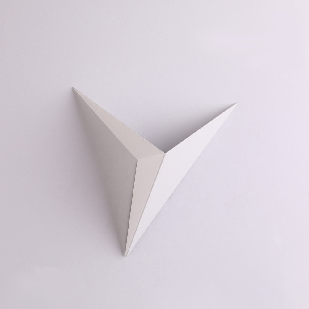 Modern LED Triangular Wall Lamp for Stylish Interiors