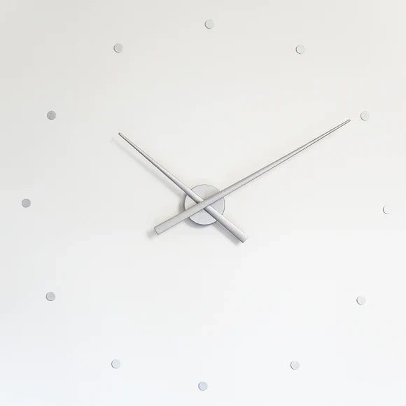 Minimalist Black Modern Wall Clock 40cm