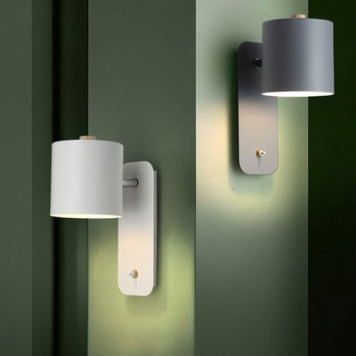 Modern Nordic LED Wall Light with Switch