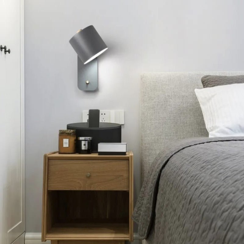 Modern Nordic LED Wall Light with Switch