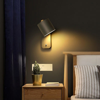 Modern Nordic LED Wall Light with Switch