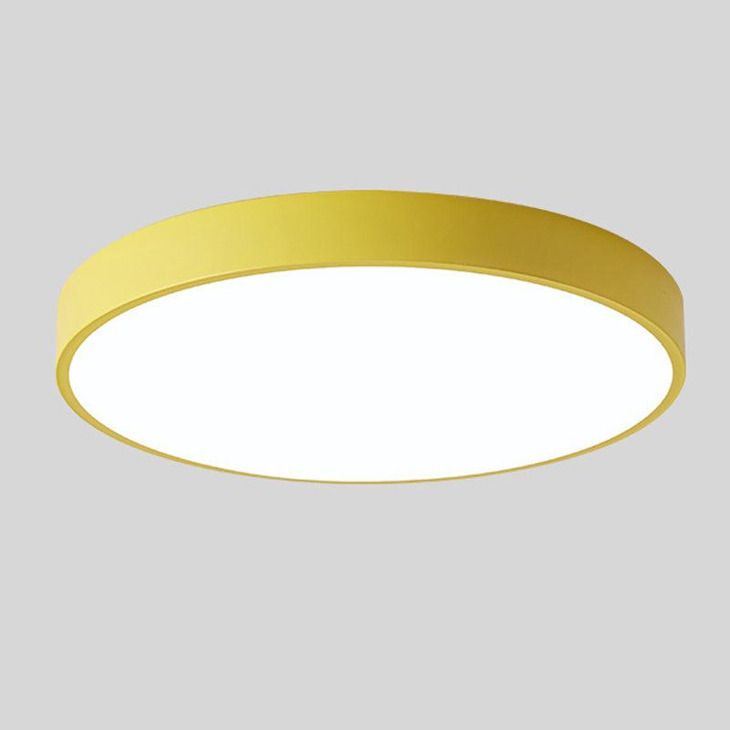 Nordic Wood LED Ceiling Light – Macaron Design, 23–30cm