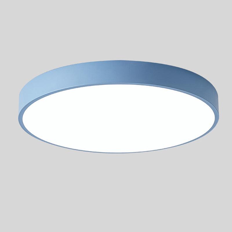 Nordic Wood LED Ceiling Light – Macaron Design, 23–30cm