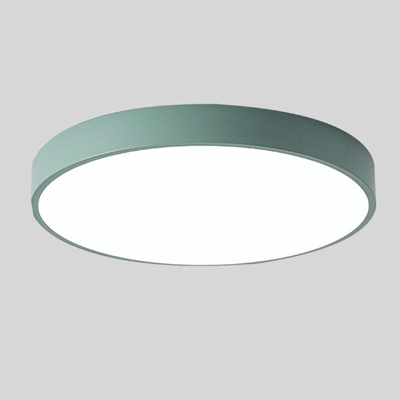 Nordic Wood LED Ceiling Light – Macaron Design, 23–30cm