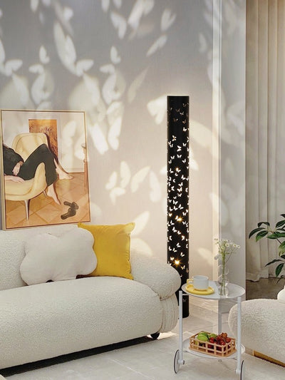 Butterfly Shadow Floor Lamp for Living Room