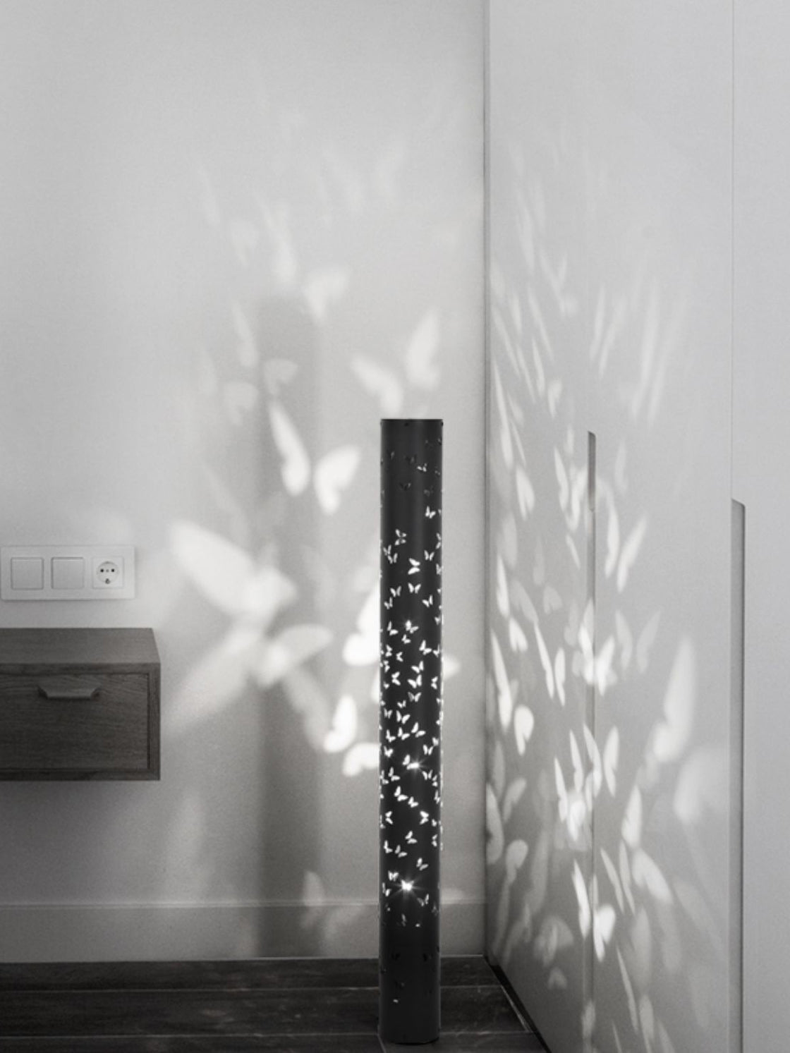 Butterfly Shadow Floor Lamp for Living Room