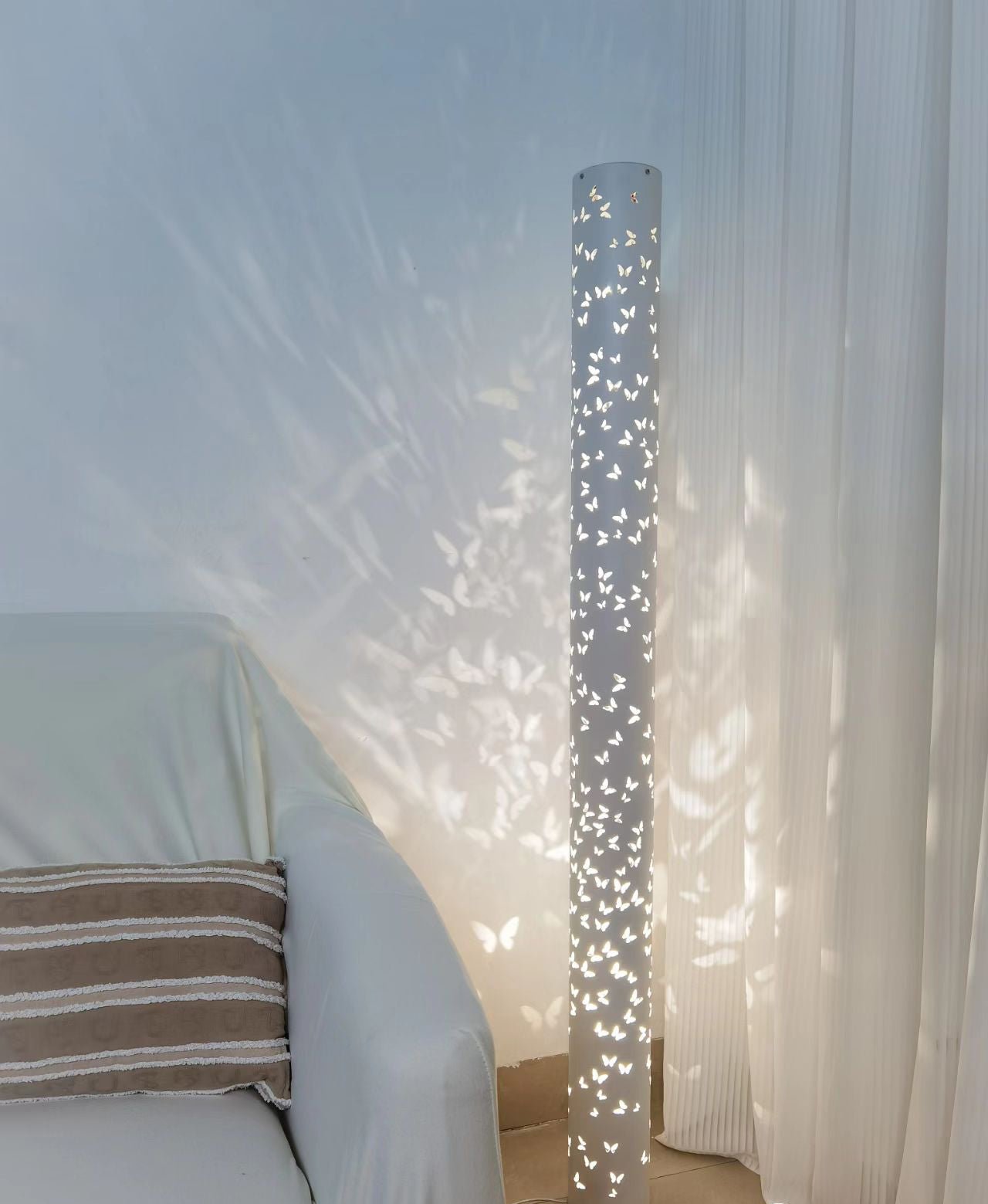 Butterfly Shadow Floor Lamp for Living Room