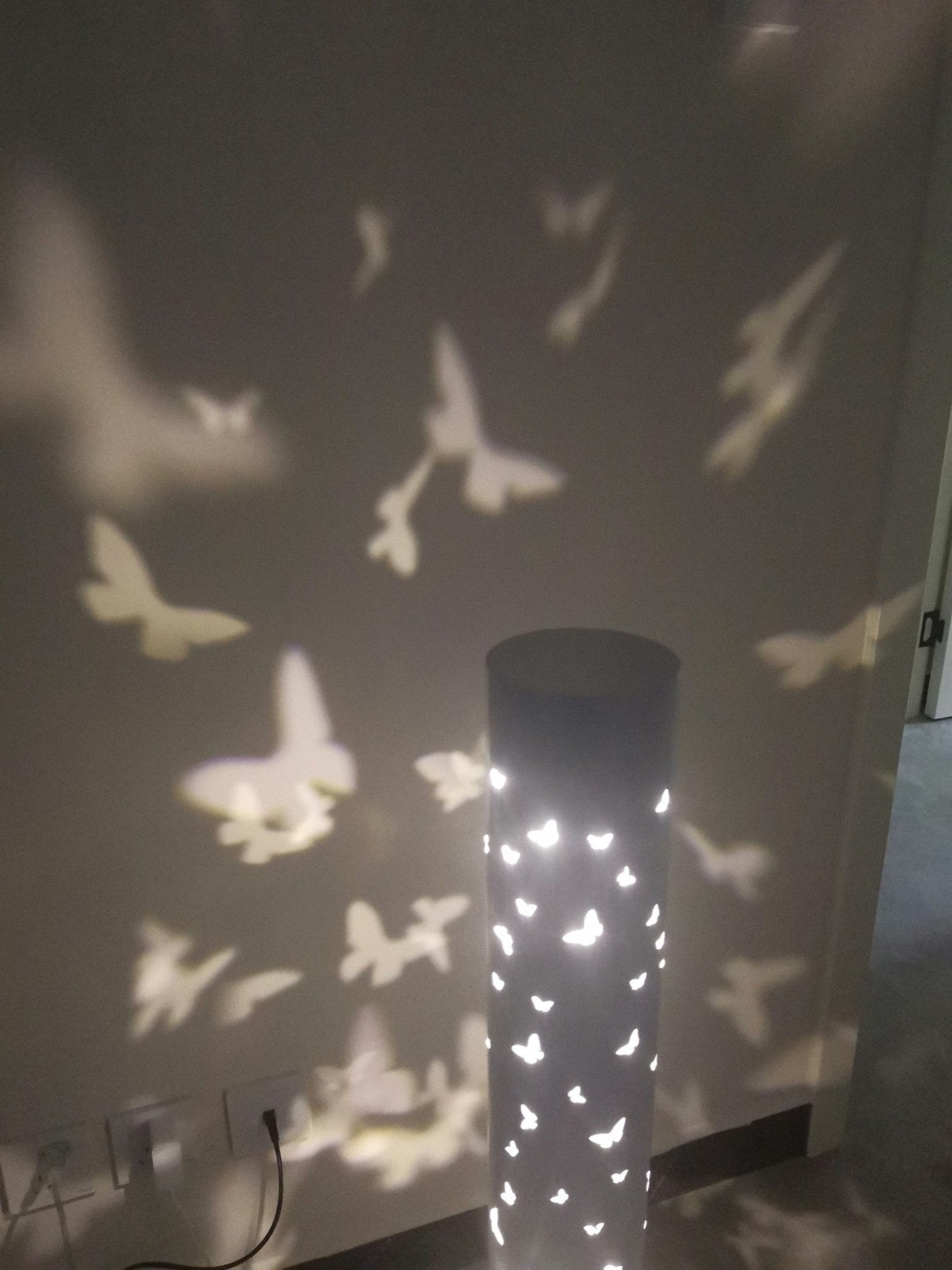 Butterfly Shadow Floor Lamp for Living Room