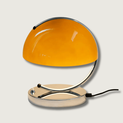 Mushroom Glass Table Lamp in Danish Style