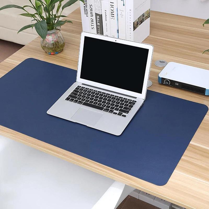 Vegan Leather Desk Pad Waterproof Dual-Sided Writing Mat