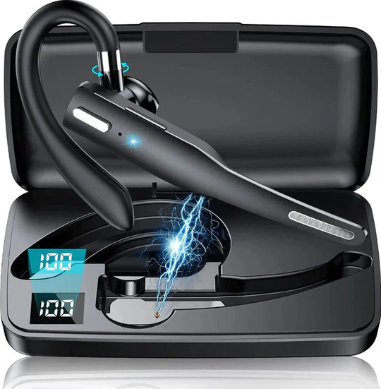 Bluetooth Earpiece with Noise Cancelling Microphone