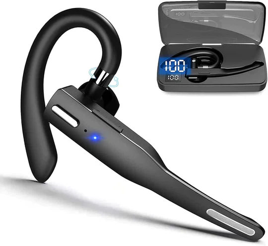 Bluetooth Earpiece with Noise Cancelling Microphone