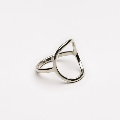 Noa Oval Ring in Gold or Silver Tone Jewelry