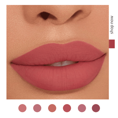 Matte Waterproof Liquid Lipstick Set – 6 Colors