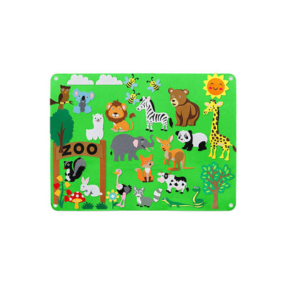 Kids Flannel Board Set with Felt Shapes