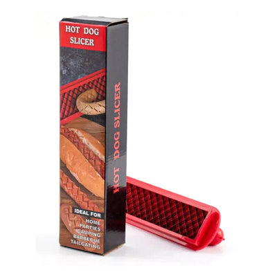 Hot Dog Slicer – Criss-Cross Slots for Even Cooking