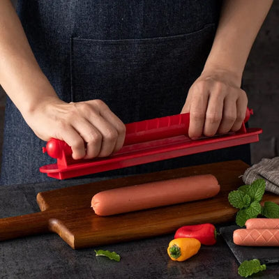 Hot Dog Slicer – Criss-Cross Slots for Even Cooking