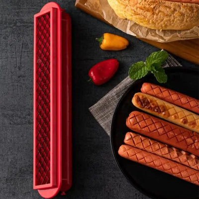 Hot Dog Slicer – Criss-Cross Slots for Even Cooking