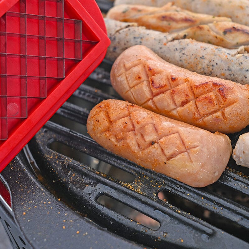 Hot Dog Slicer – Criss-Cross Slots for Even Cooking