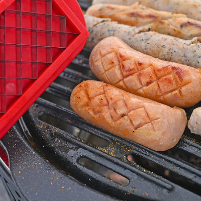 Hot Dog Slicer – Criss-Cross Slots for Even Cooking