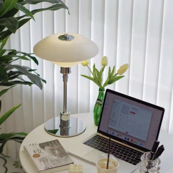 Disc Multilayer Metal Table Lamp – Modern Elegance with Soft Ambient Glow