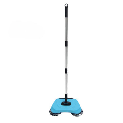 2-in-1 Manual Floor Sweeper with Dustpan