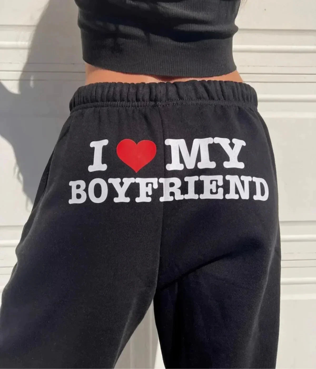 Couples Jogging Pants with Love Print – SweetheartBliss