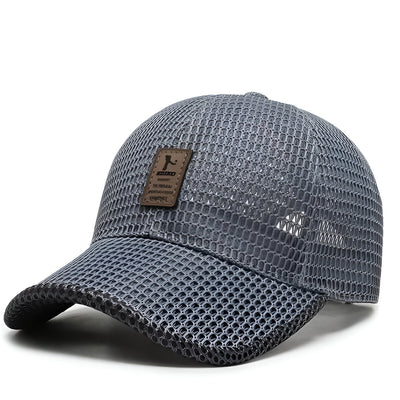 Breathable Mesh Sports Cap Adjustable Quick-Dry