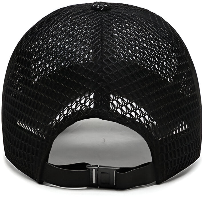 Breathable Mesh Sports Cap Adjustable Quick-Dry
