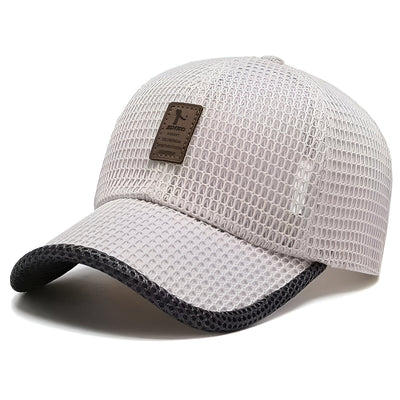 Breathable Mesh Sports Cap Adjustable Quick-Dry