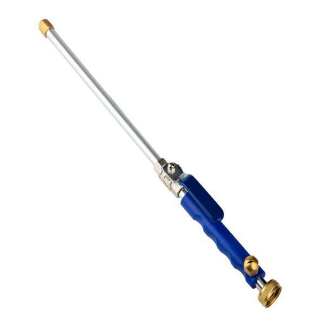 High-Pressure Hose Attachment for Outdoor Cleaning