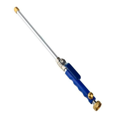 High-Pressure Hose Attachment for Outdoor Cleaning
