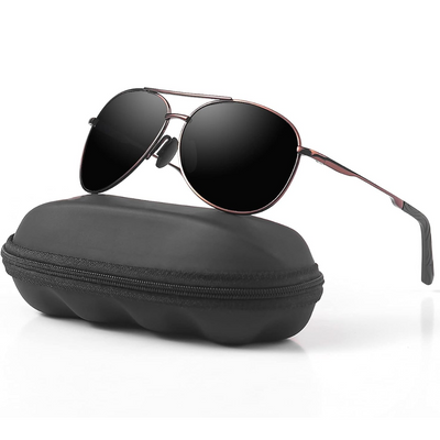 Joey Polarized Aviator Sunglasses with UV400 Protection