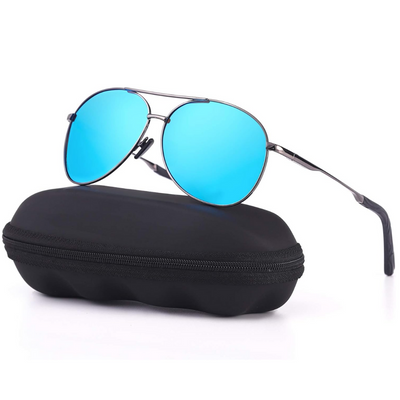Joey Polarized Aviator Sunglasses with UV400 Protection