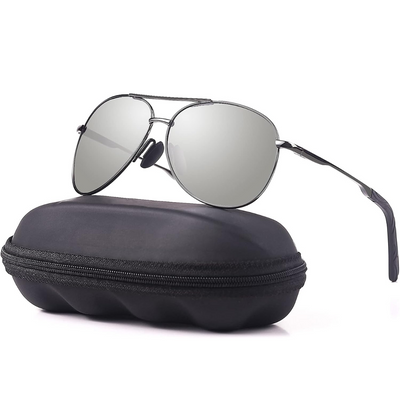 Joey Polarized Aviator Sunglasses with UV400 Protection