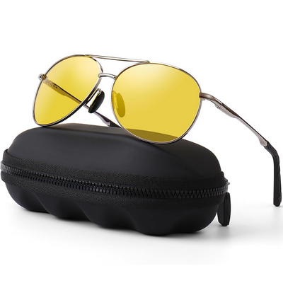 Joey Polarized Aviator Sunglasses with UV400 Protection