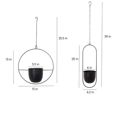 Wall Hanging Metal Plant Holder – FloraFrame