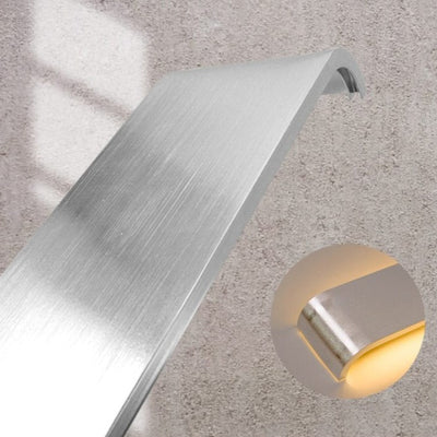 Contemporary LED Wall Lamp – Sleek Black Aluminum Light