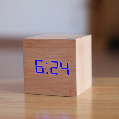Digital Square LED Alarm Clock