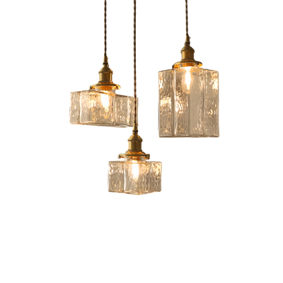 Fatima Modern Glass Pendant Light – Retro Style