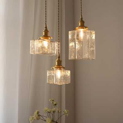 Fatima Modern Glass Pendant Light – Retro Style