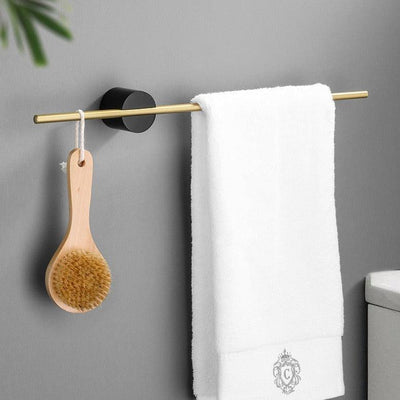Modern Freestanding Metal Towel Rack – LuxeHang